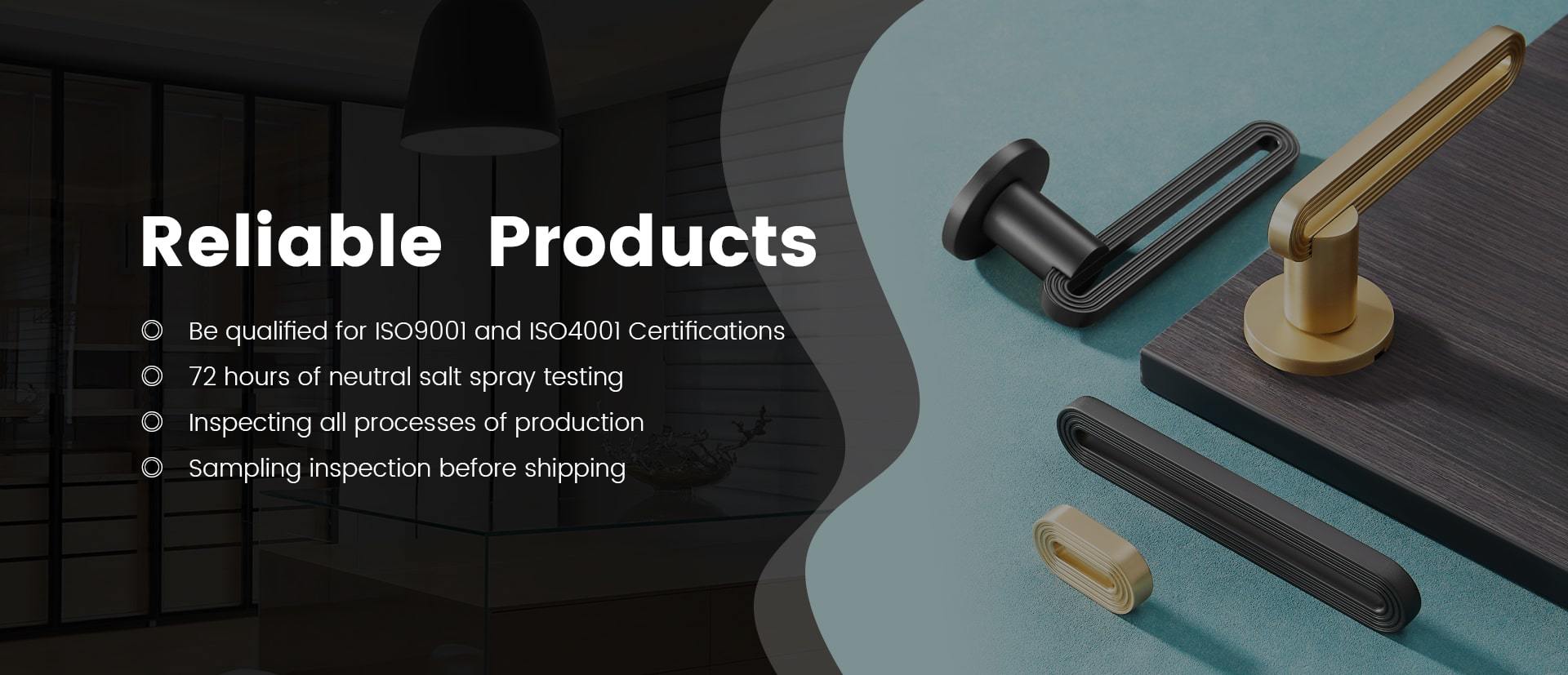 Laidi Cabinet handles have passed ISO 9001 and ISO 4001 certification